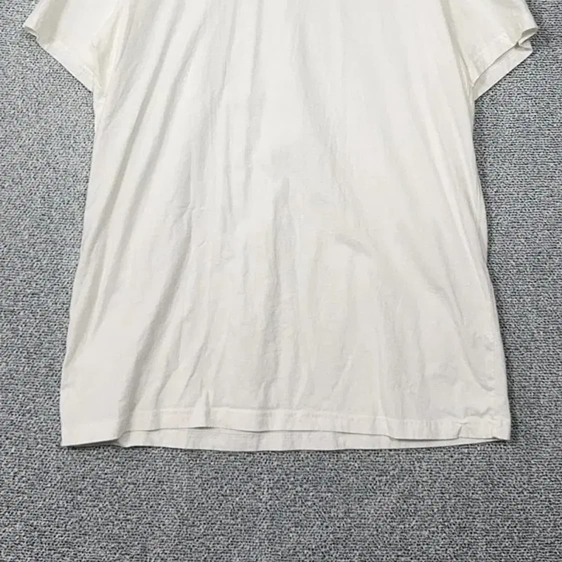 타미힐피거 화이트 로고 반팔 티 XL 상품이미지4