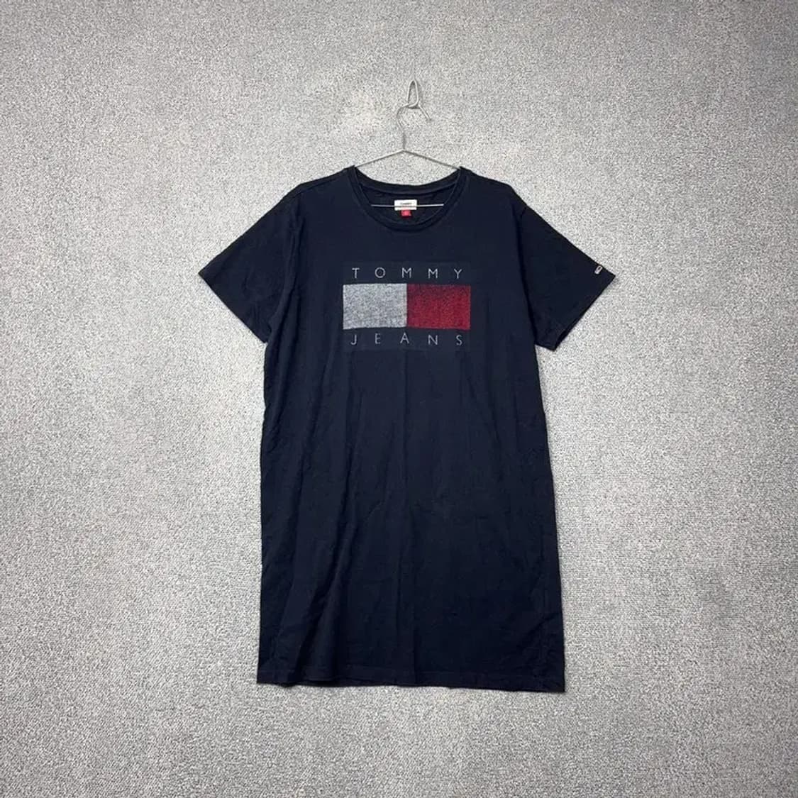 타미힐피거 빈티지 프린팅 네이비 원피스 XL TG/XG 상품이미지1
