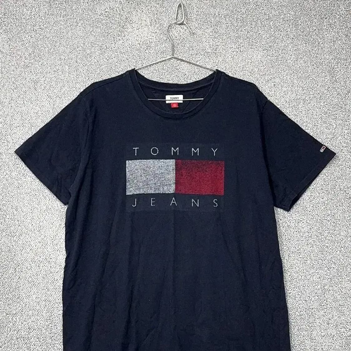 타미힐피거 빈티지 프린팅 네이비 원피스 XL TG/XG 상품이미지3