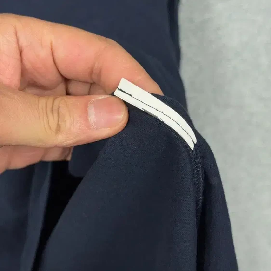 챔피온 네이비 스펠 로고 반팔 티 L 상품이미지6