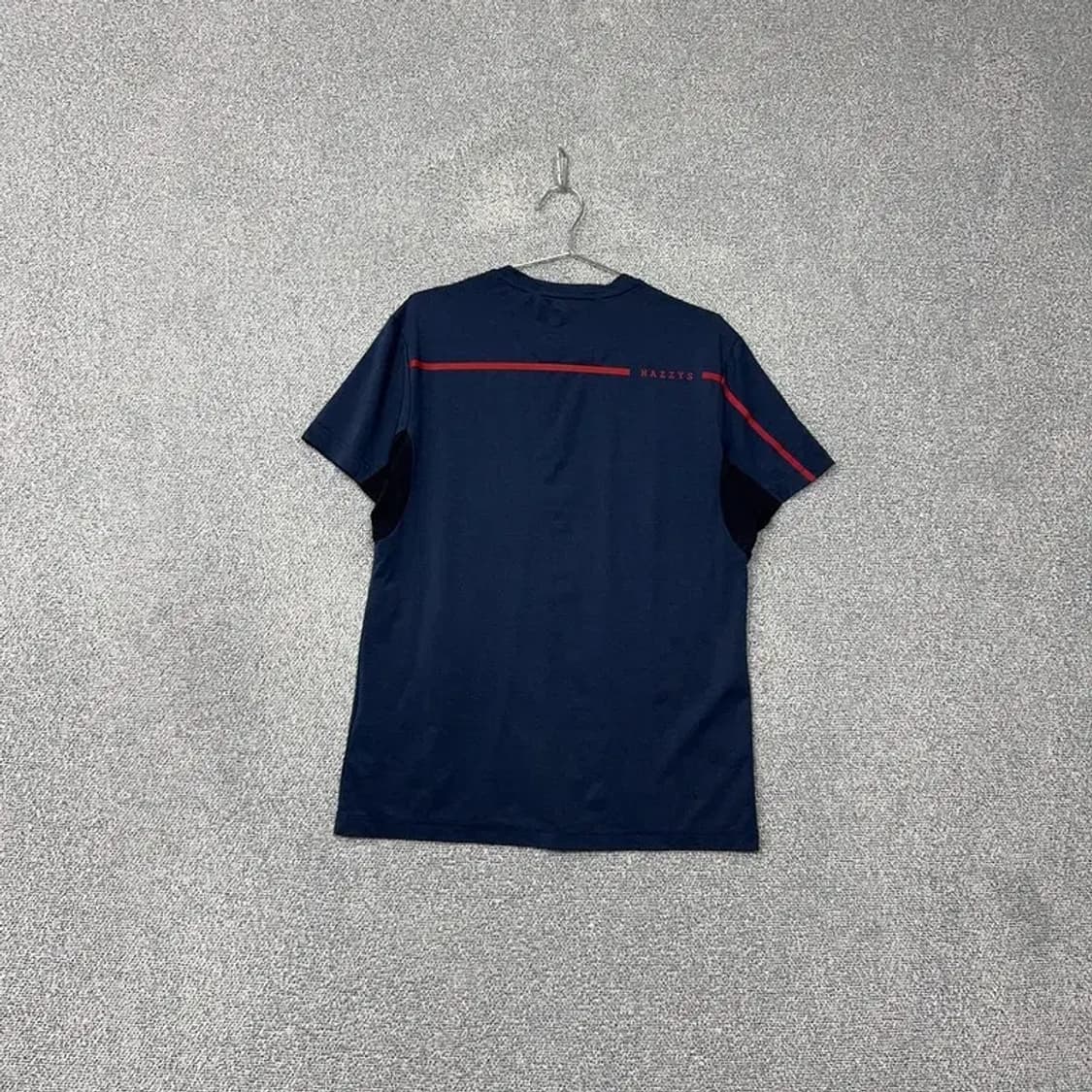 해지스 네이비 로고 기능성 반팔 티 95 상품이미지2