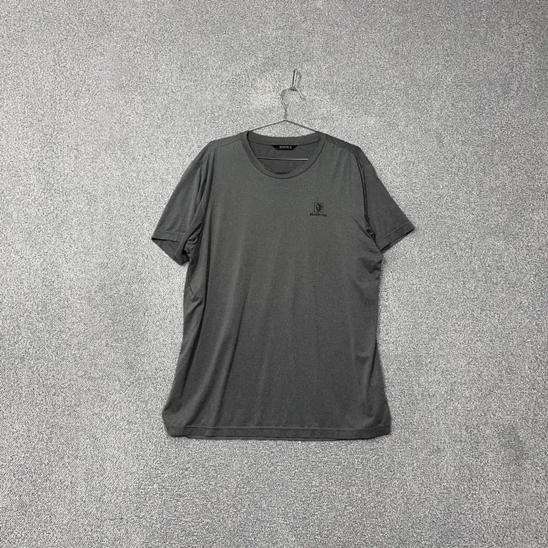 블랙야크 그레이 로고 기능성 반팔 티 105 상품이미지1