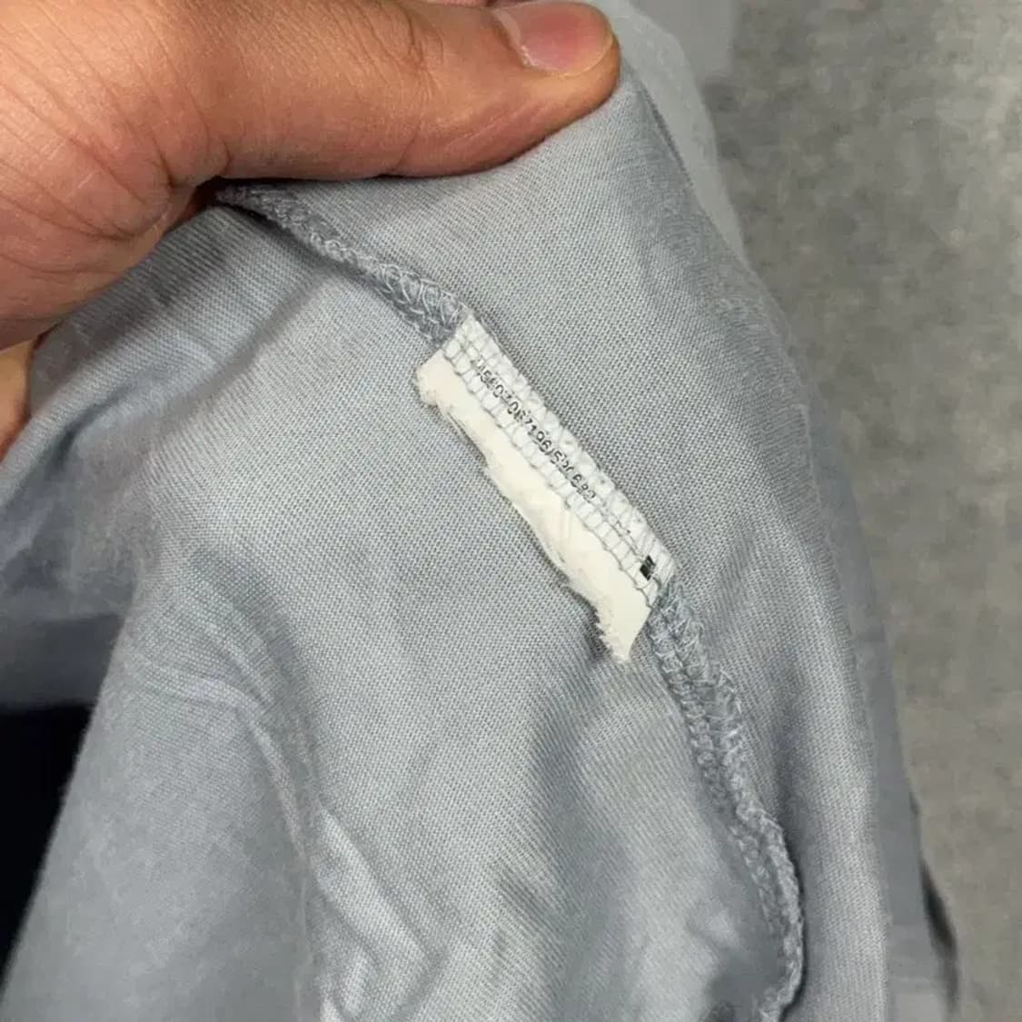 나이키 토탈 프린팅 라이트 그레이 반팔 티 XL 상품이미지3