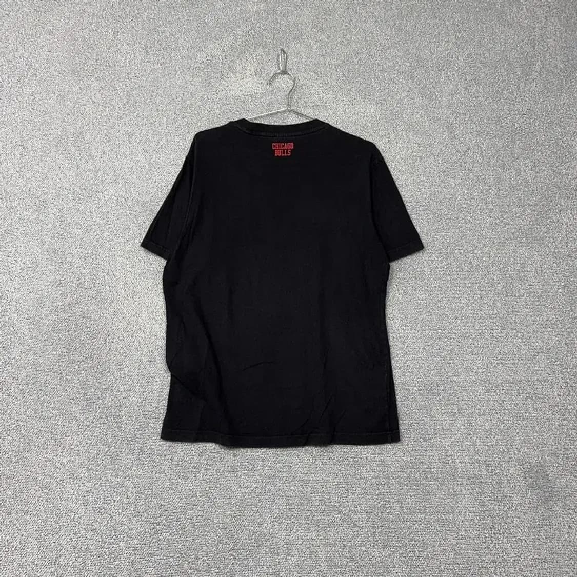 NBA 시카고불스 프린팅 블랙 반팔 티 L 상품이미지2