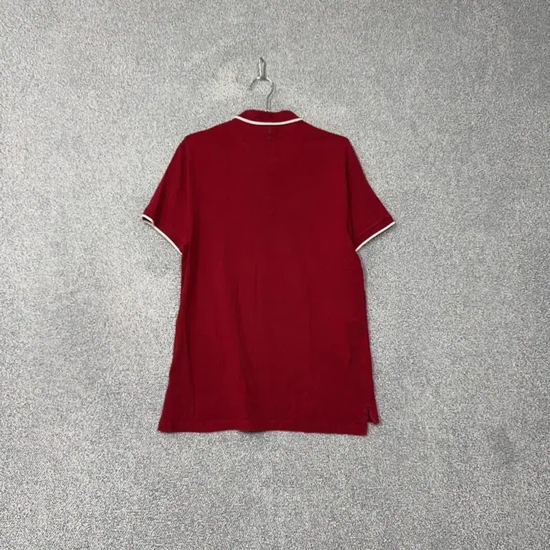 캘빈클라인 남성 캐주얼 로고 레드 카라티 L 상품이미지2