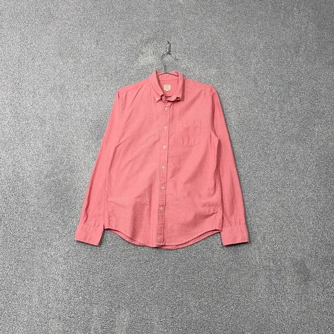 지오다노 핑크 남성 캐주얼 셔츠 M 상품이미지1