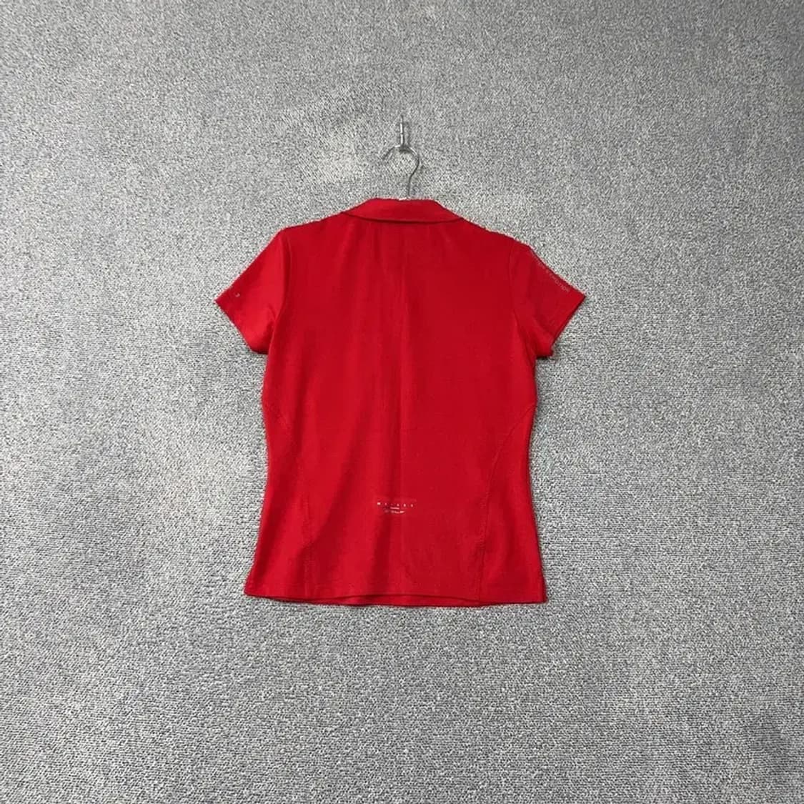 밀레 레드 로고 여성 기능성 반팔 카라티 95(M) 상품이미지2