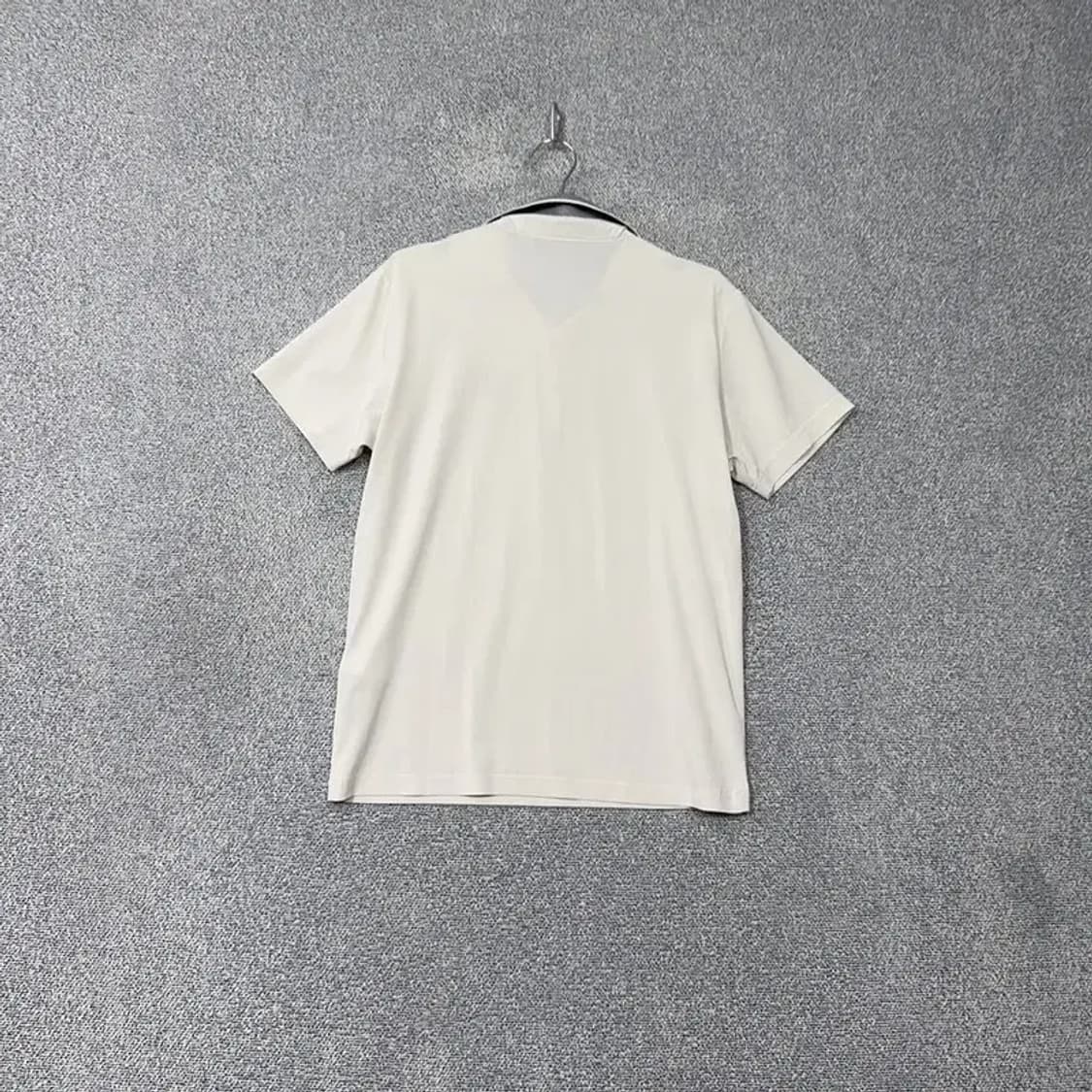 블랙야크 크림 로고 기능성 반팔 카라티 100 상품이미지2