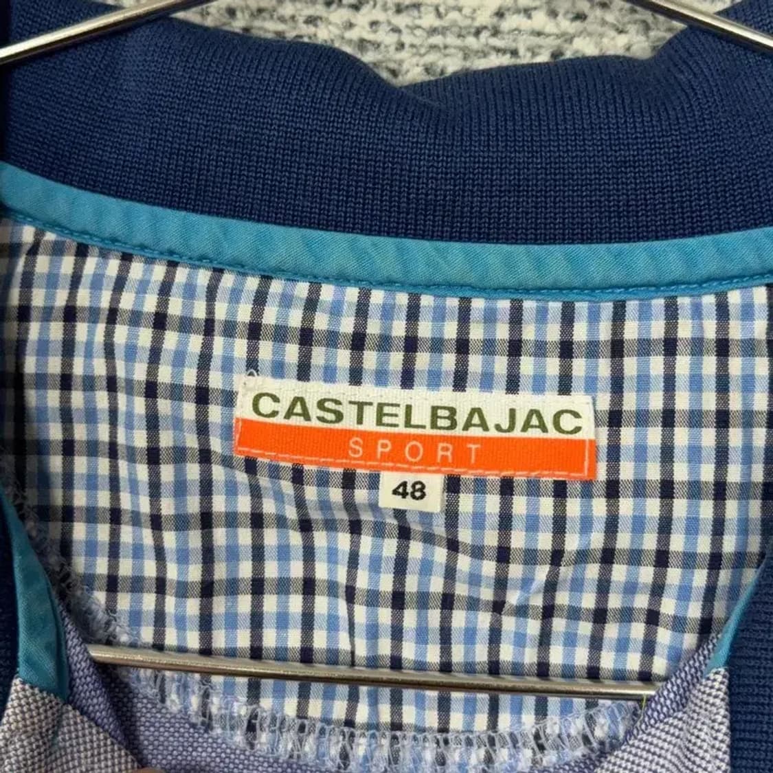 까스텔바작 라이트 그레이 기능성 반팔카라티 48 상품이미지3