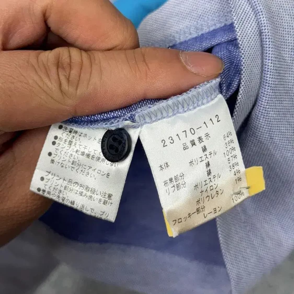 까스텔바작 라이트 그레이 기능성 반팔카라티 48 상품이미지4