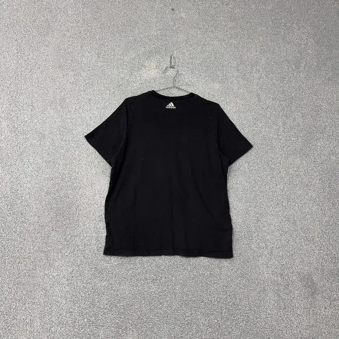 아디다스 프린팅 블랙 빅로고 반팔 티 3XL 상품이미지2