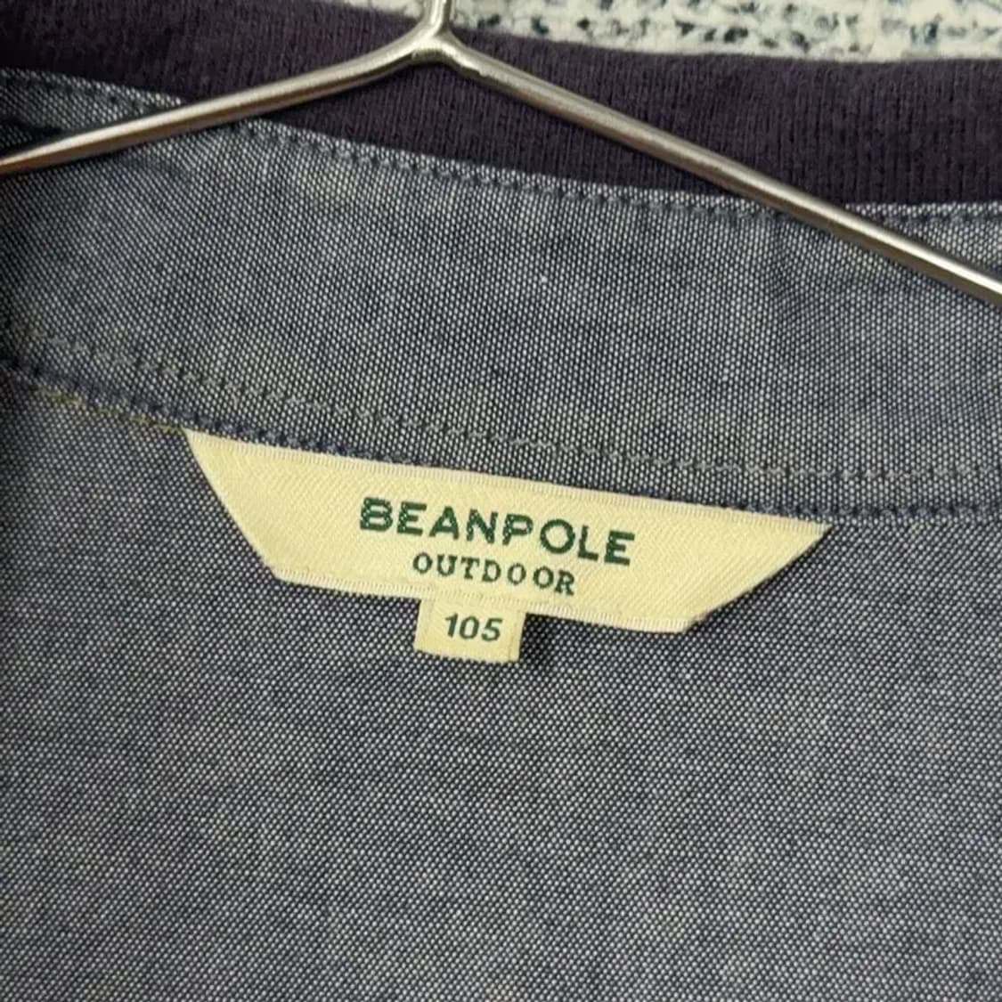 빈폴 아웃도어 옐로우 로고  카라티 105 상품이미지3