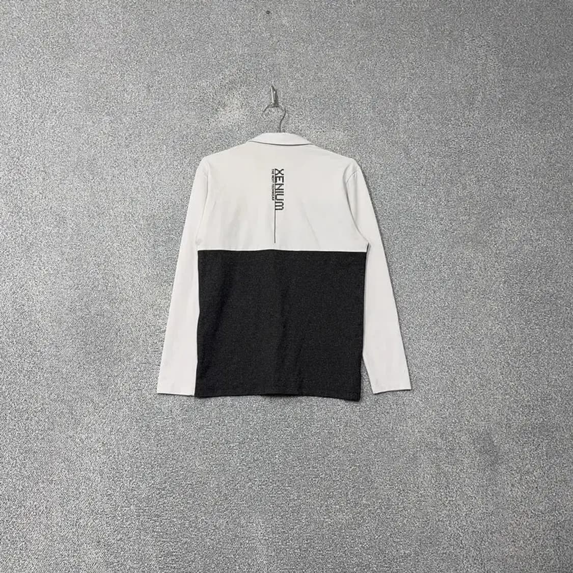 아이더 로고 남성 기능성 긴팔 카라티 M 상품이미지2