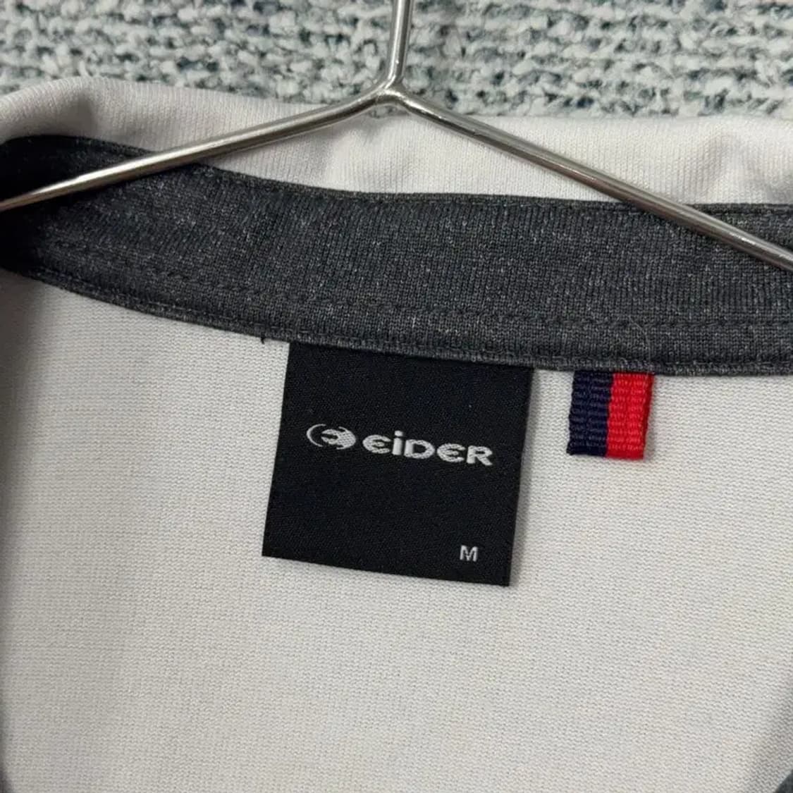 아이더 로고 남성 기능성 긴팔 카라티 M 상품이미지3