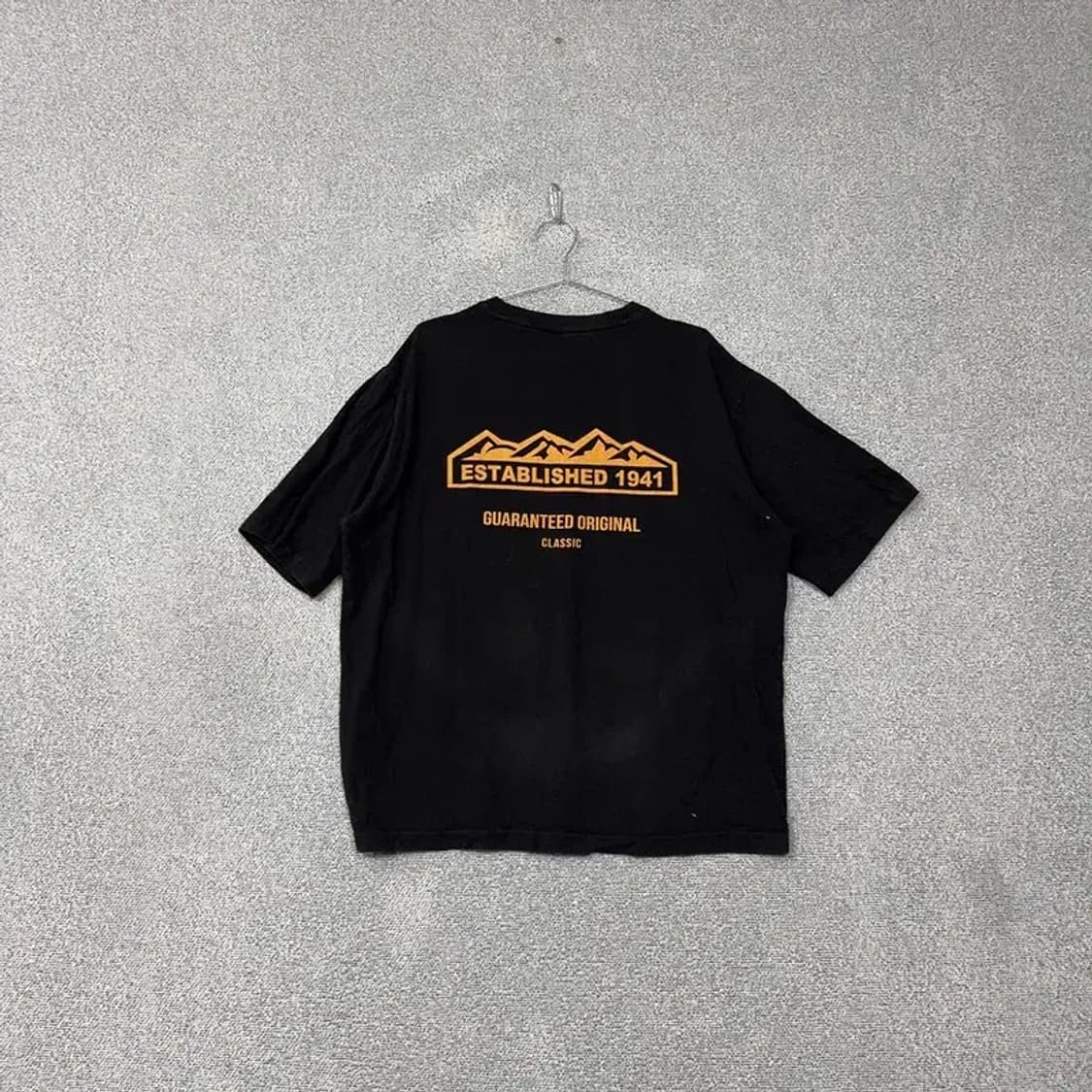 지프 블랙 로고 오버핏 반팔 티 XL 상품이미지2