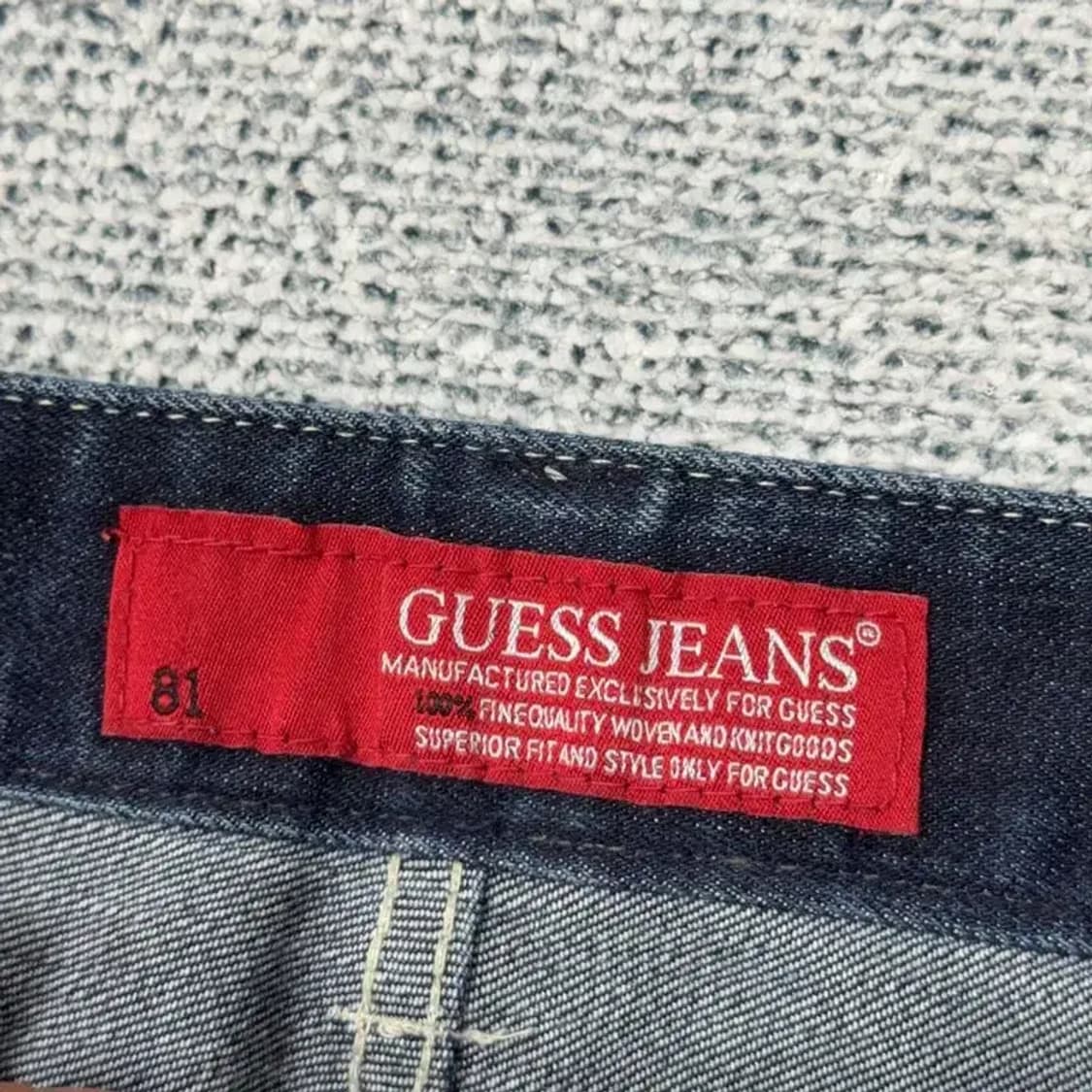 게스 삼각 로고 남성 청바지 30 상품이미지5