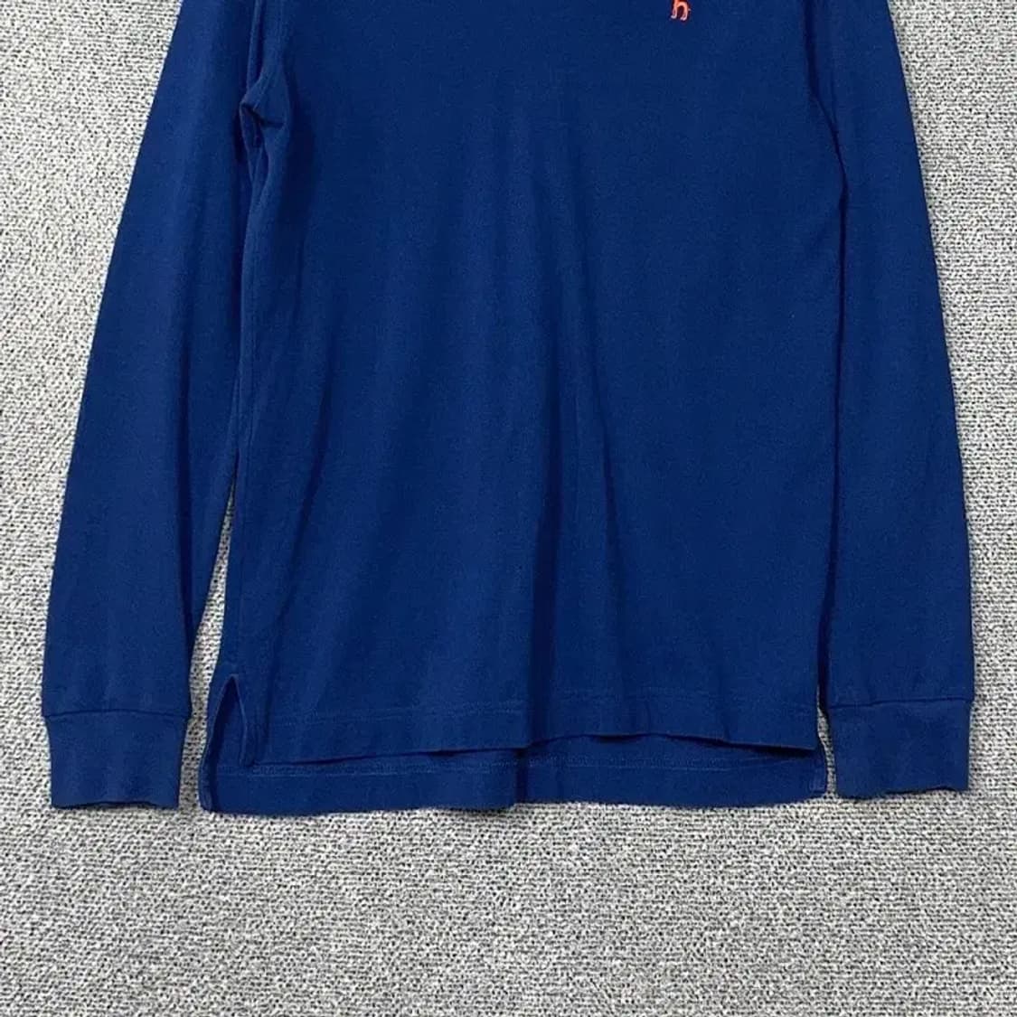 해지스 네이비 로고 남성 긴팔 카라티 95 상품이미지4