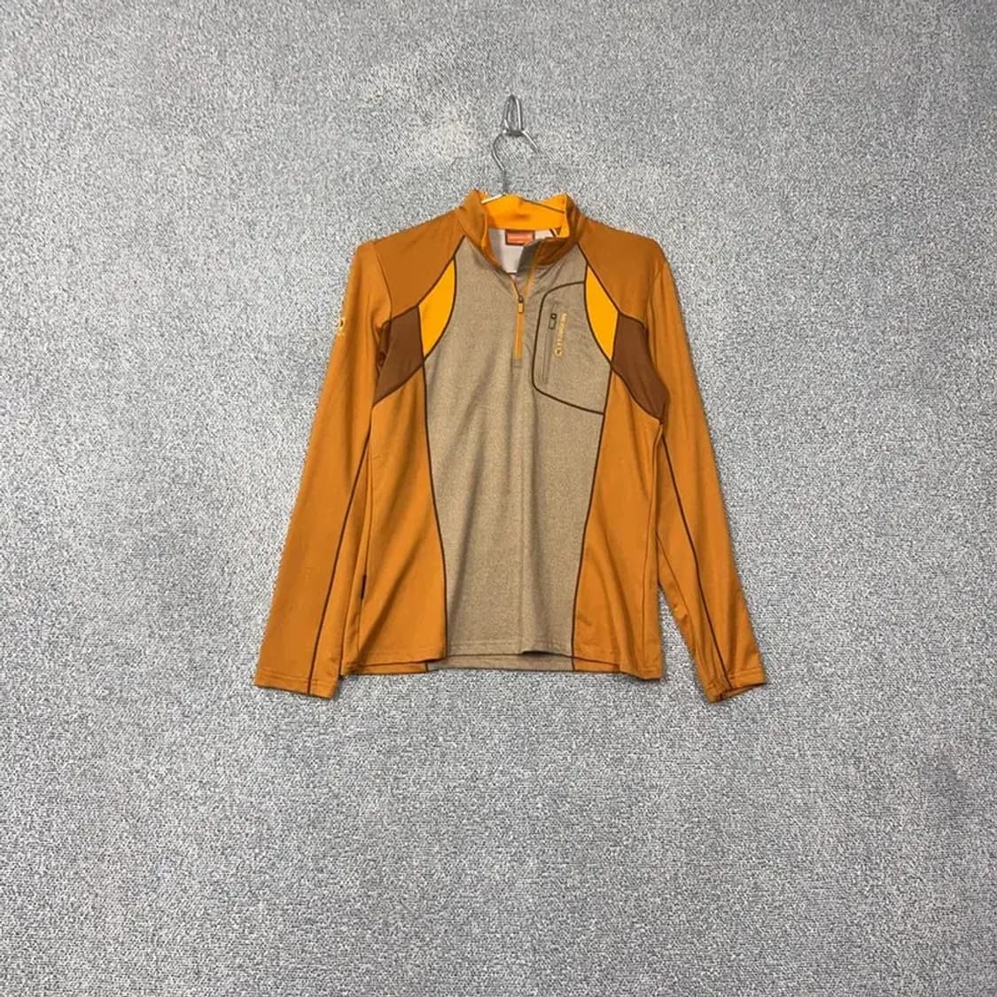 머렐 남성 등산 기능성 오렌지 긴팔 티 M/95 상품이미지1