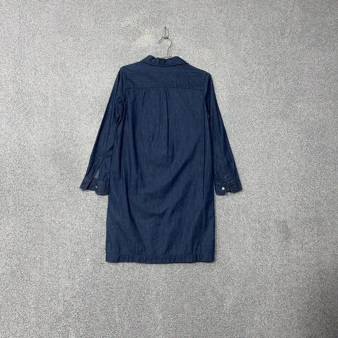 유니클로 진청 캐주얼 셔츠 원피스 M 상품이미지2