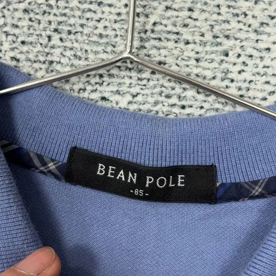 빈폴 네이비 여성 캐주얼 긴팔 카라티 85 상품이미지3