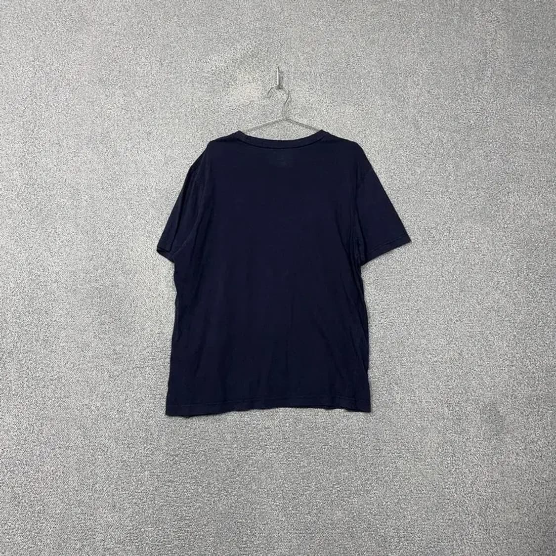 폴로아쎈 네이비 캐주얼 로고 코튼 반팔 티 110 상품이미지2