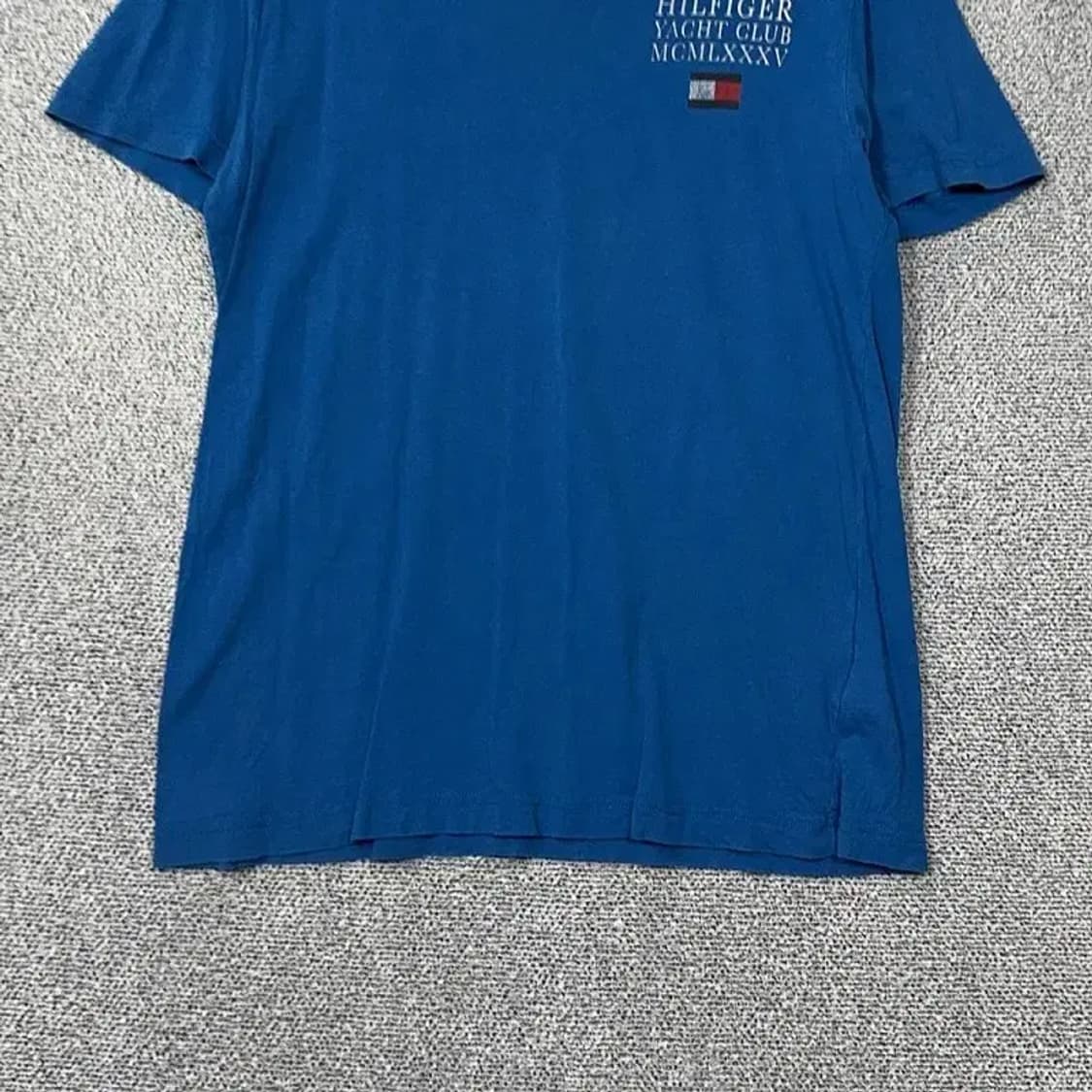 타미힐피거 블루 프린팅 반팔 티 XL 상품이미지4