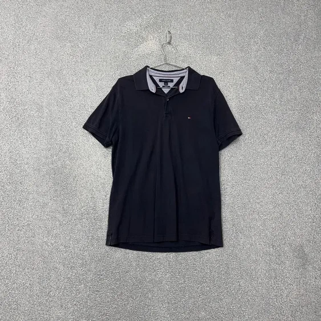 타미힐피거 네이비 로고 남성 반팔 카라티 L/G 상품이미지1