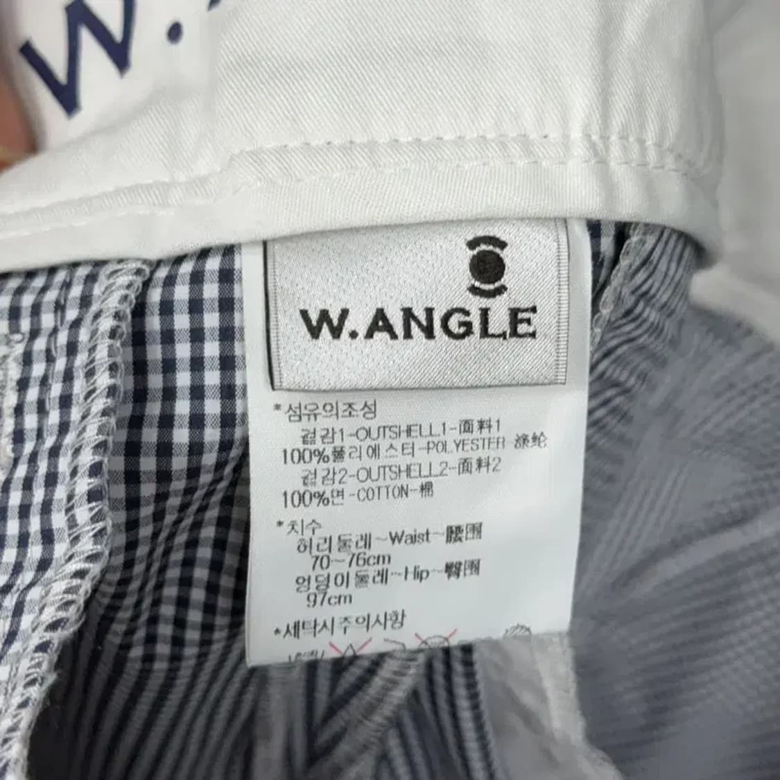 와이드앵글 여성 캐주얼 골프 반바지 70 상품이미지5