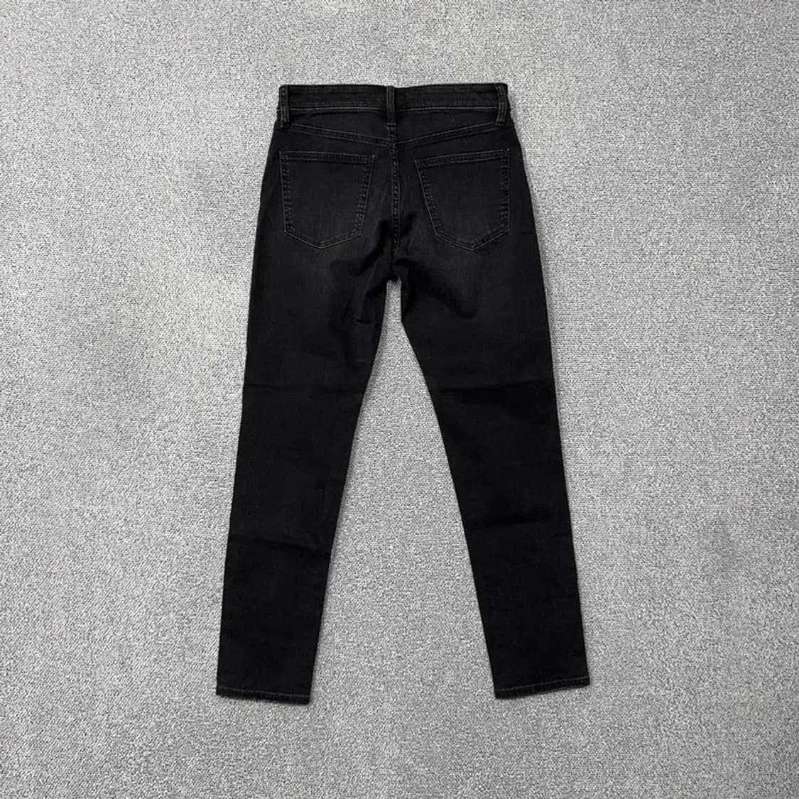[새상품]유니클로 빈티지 흑청 데님팬츠 29 상품이미지2