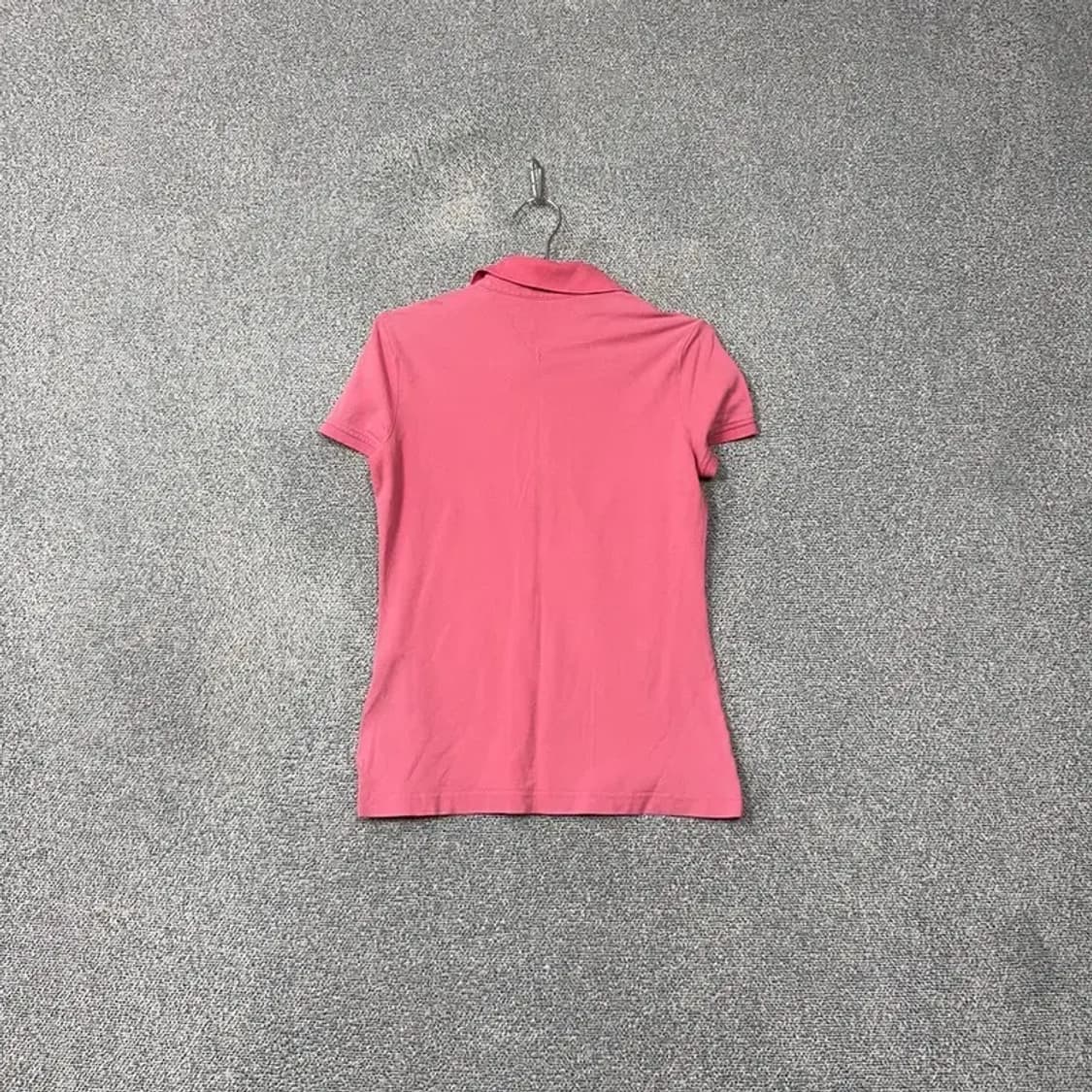 타미힐피거 핑크 로고 여성 반팔 카라티 S/P 상품이미지2