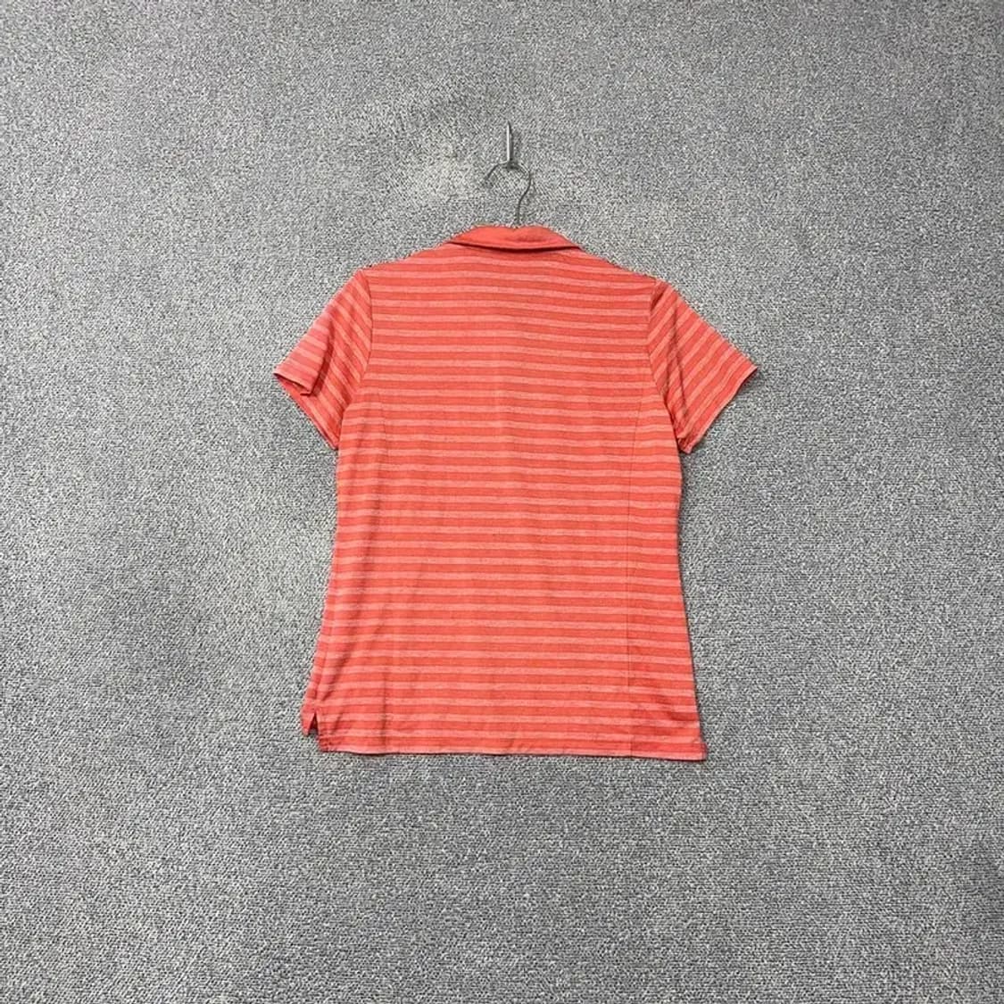 블랙야크 스트라이프 오렌지 로고 기능성 반팔 카라티 95 상품이미지2