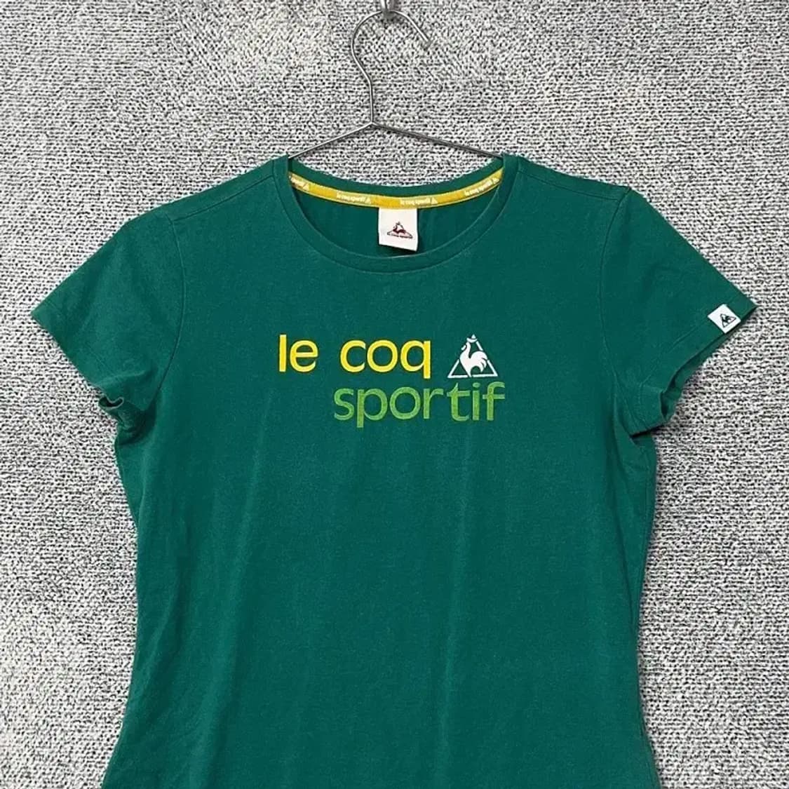 르꼬끄 스포츠 프린팅 그린 반팔 티 90(M) 상품이미지3