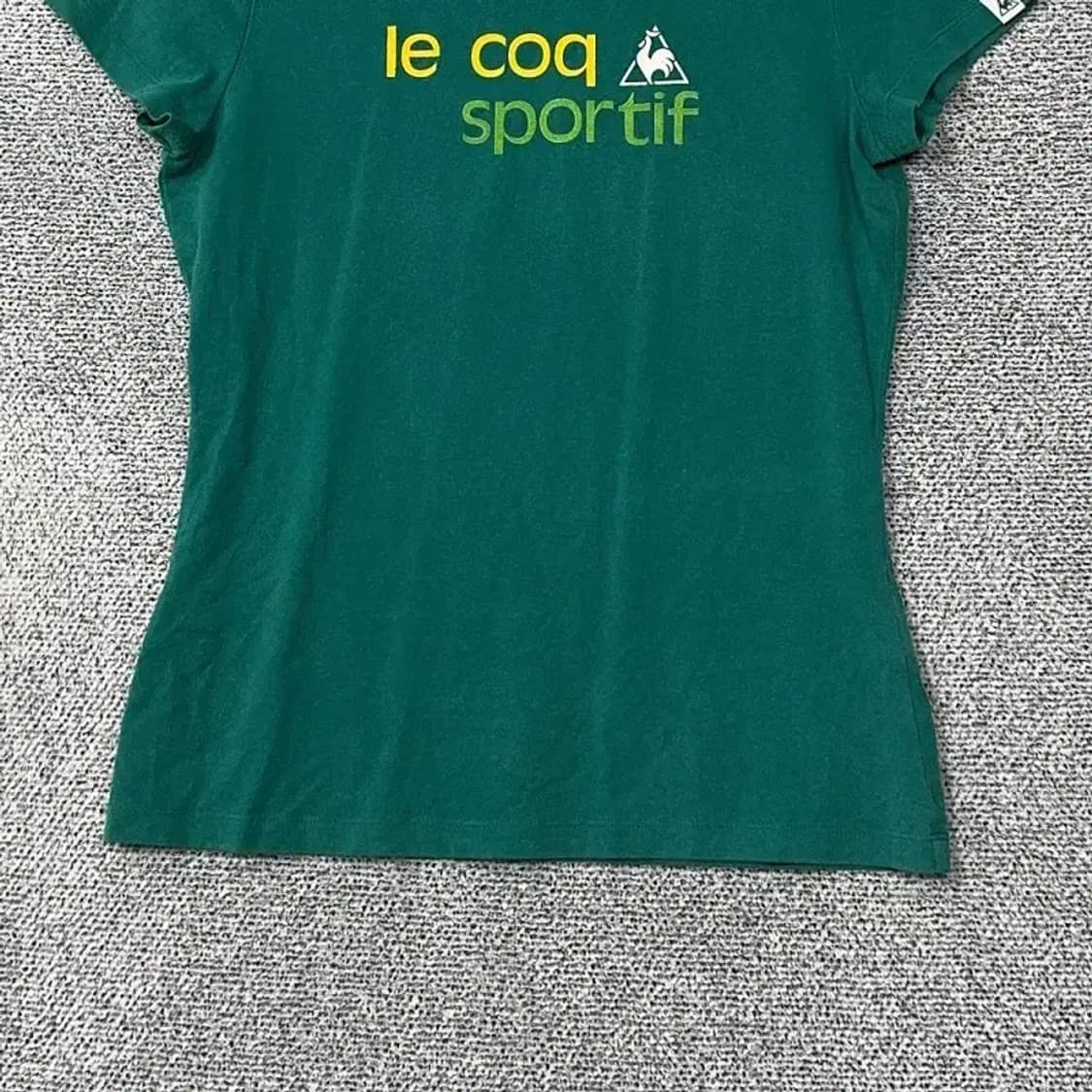 르꼬끄 스포츠 프린팅 그린 반팔 티 90(M) 상품이미지4