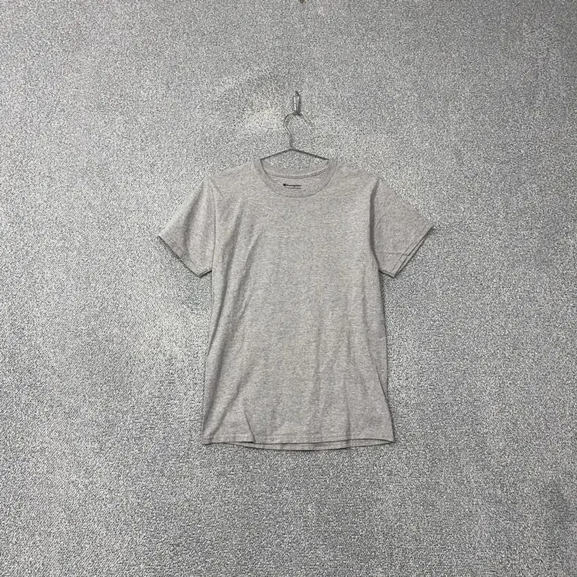 챔피온 라이트 그레이 반팔 티 S 상품이미지1