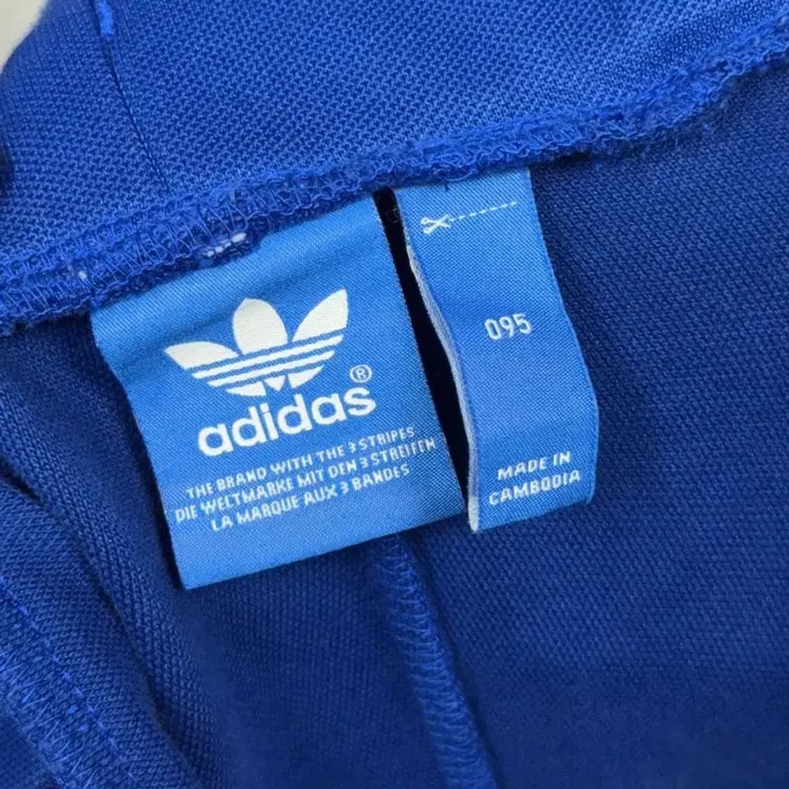 아디다스 유로파 삼선 블루 트레이닝 팬츠 095 상품이미지6