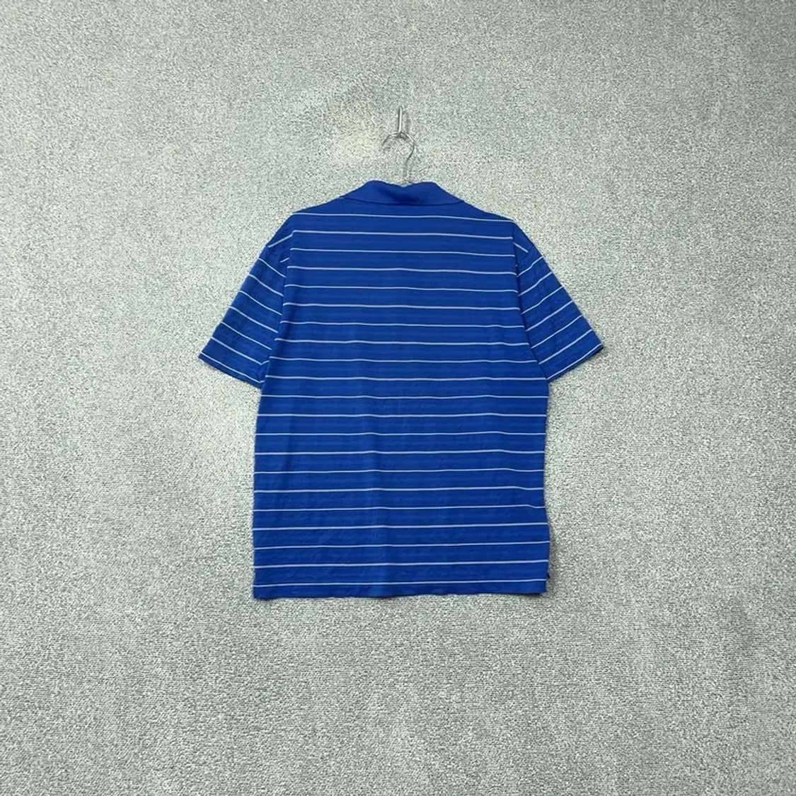 나이키 골프 스트라이프 블루 반팔 카라티 XL 상품이미지2