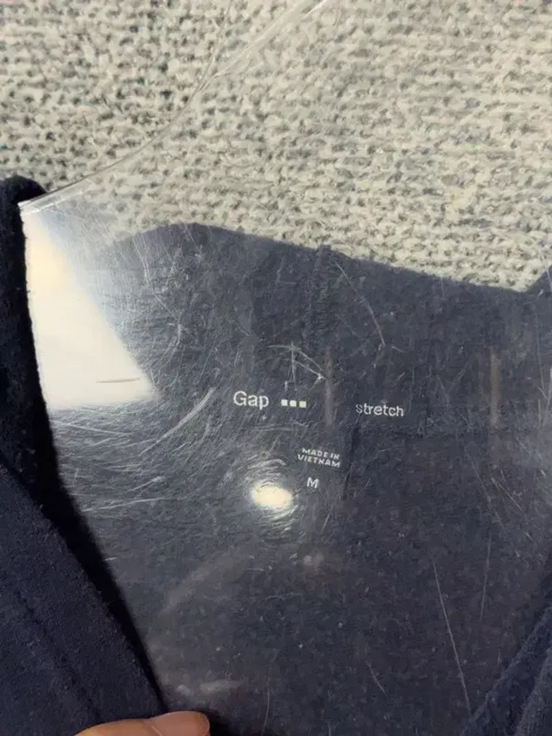 갭 스펠 로고 네이비 후드티 M 상품이미지7