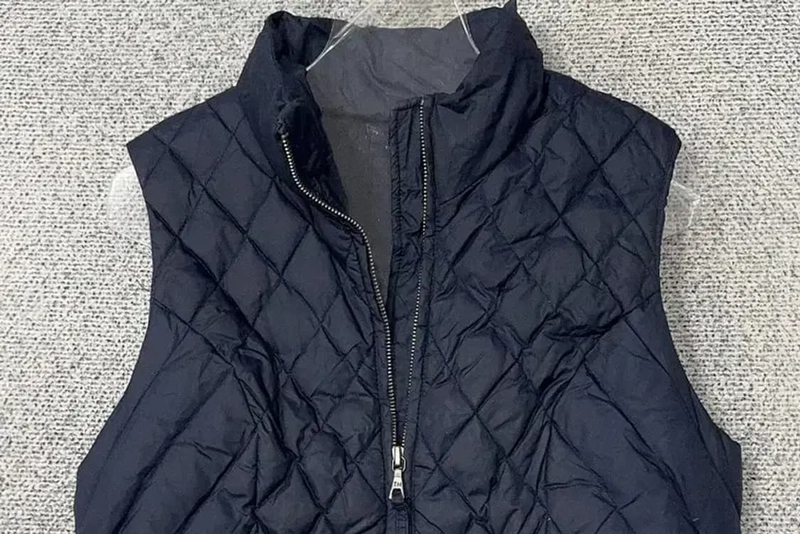 타미힐피거 네이비 다운 퀄팅 경량 패딩 조끼 S/P 상품이미지3