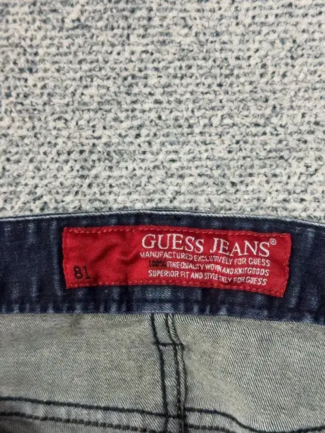 게스 삼각 로고 워싱 스키니진 70(28) 상품이미지8