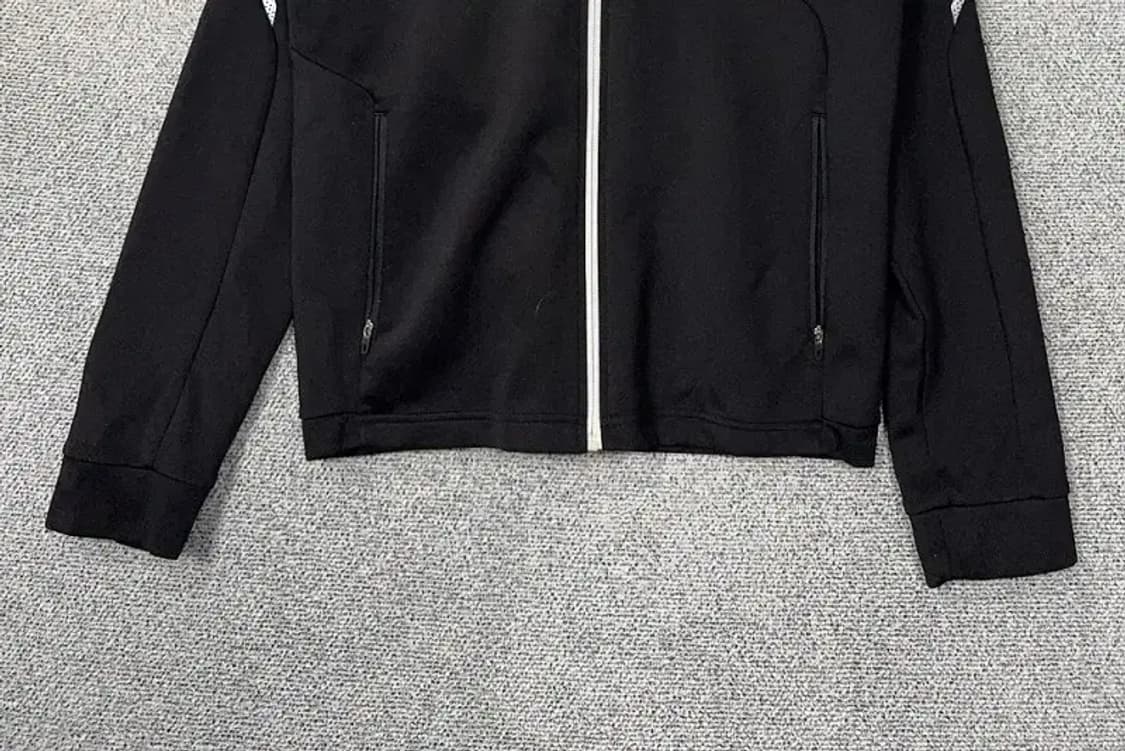 푸마 블랙 로고 집업 저지 XL 상품이미지4