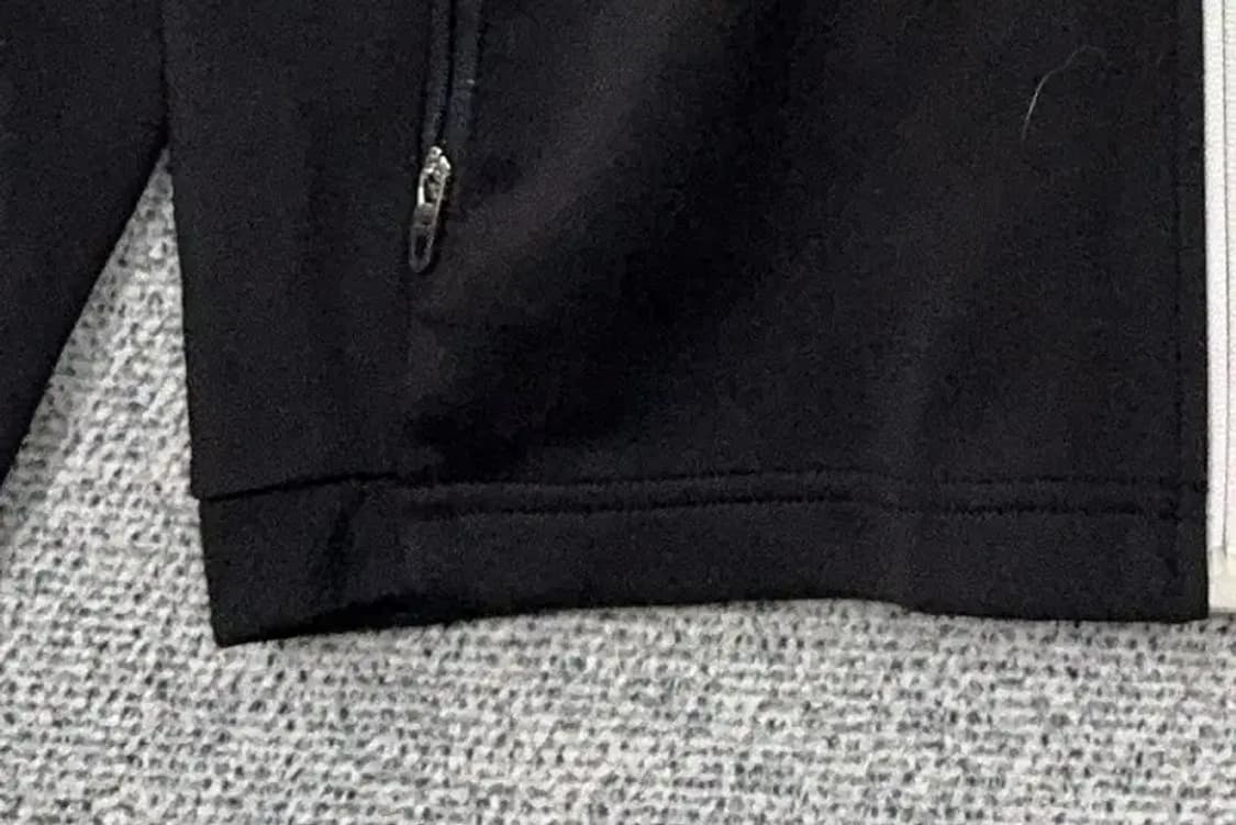 푸마 블랙 로고 집업 저지 XL 상품이미지5