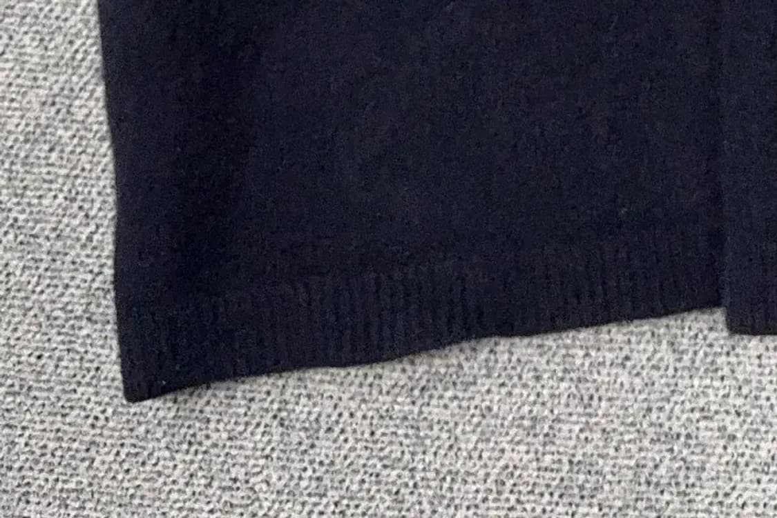 톰보이 네이비 오버핏 울 니트 F 상품이미지6