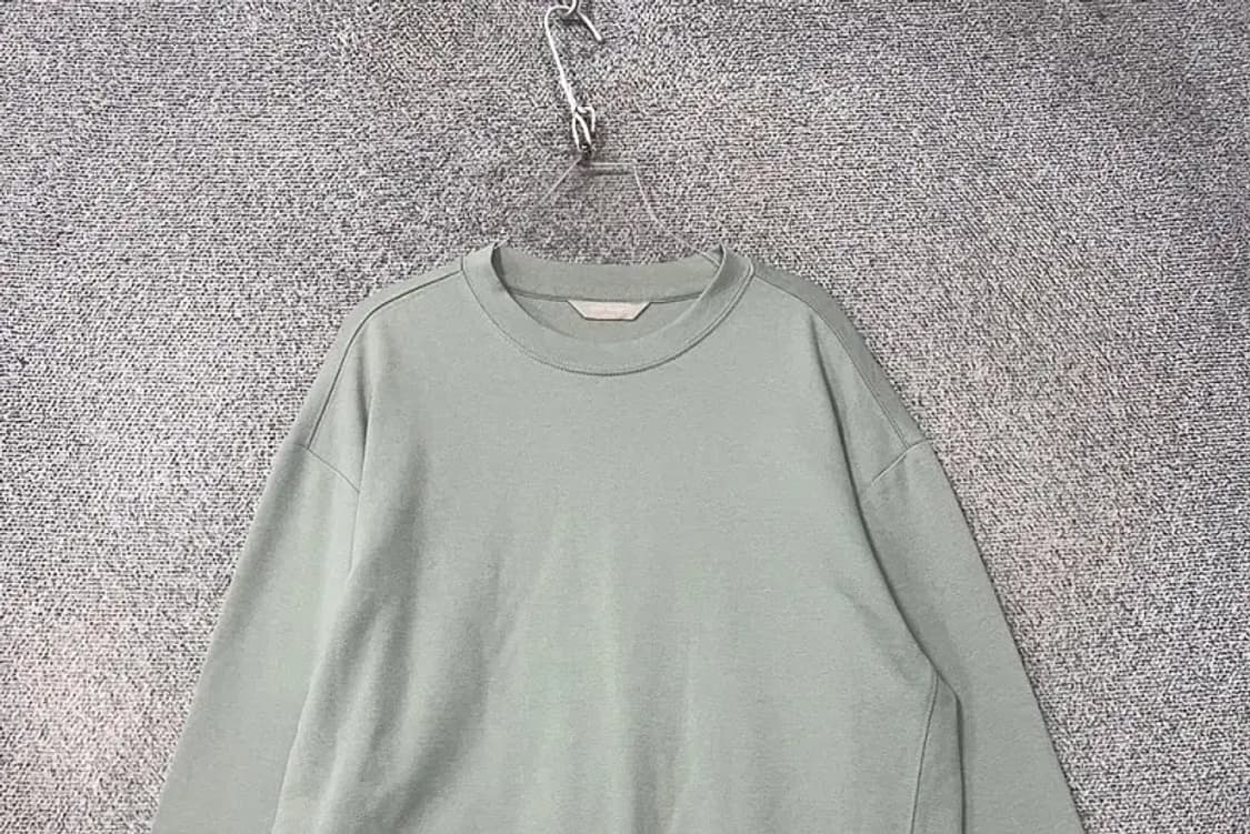 마인드브릿지 라이트 그린 맨투맨 95 상품이미지3