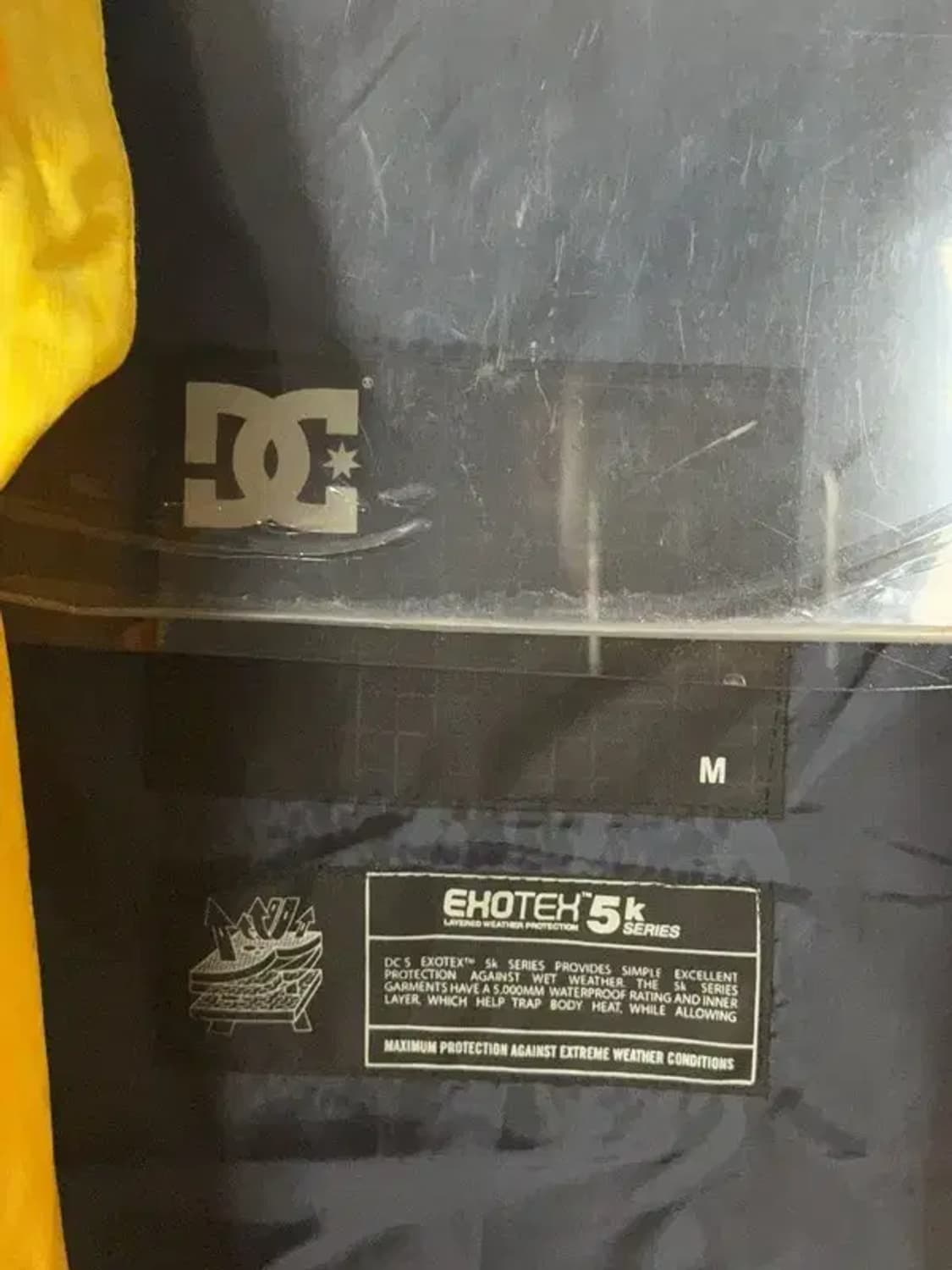 DC 유나이티드 로고 오버 사이즈 윈드 자켓 M 상품이미지6