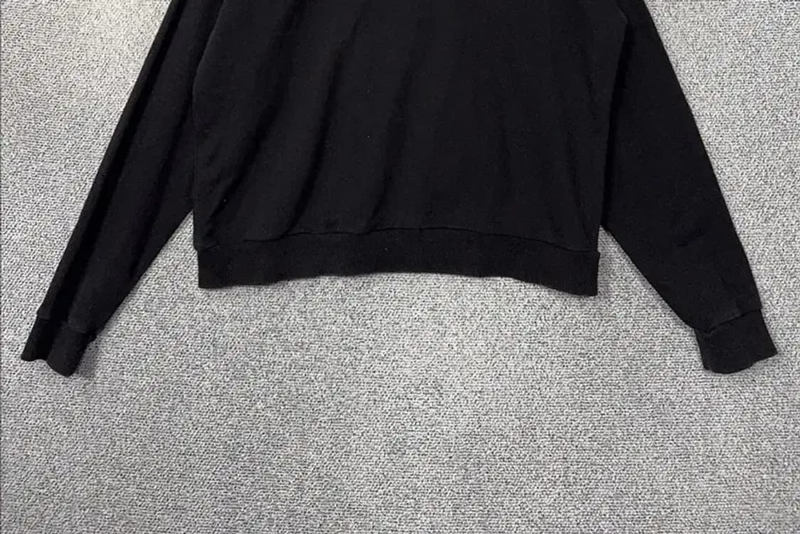 푸마 프린팅 블랙 맨투맨 L 상품이미지4