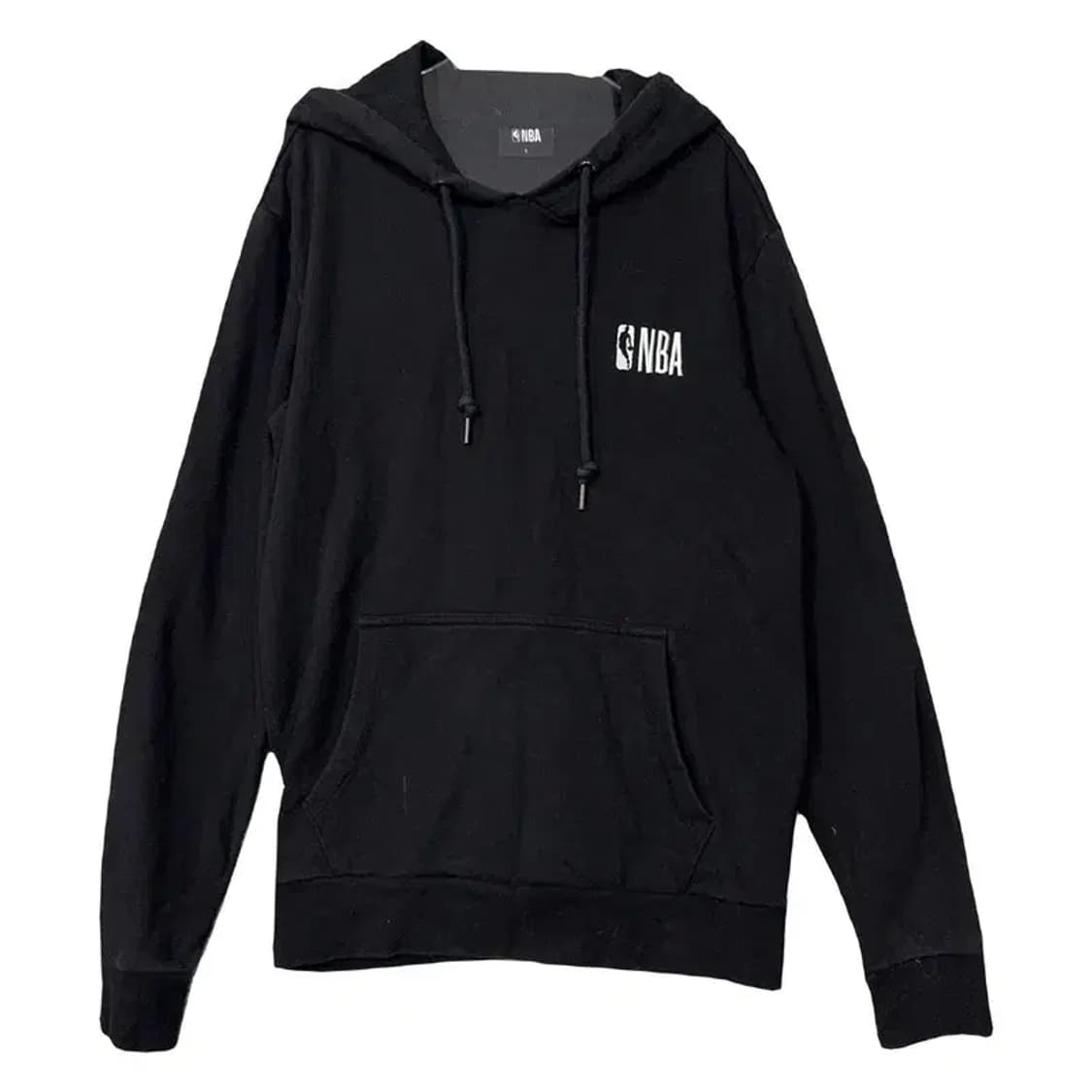 엔비에이 블랙 스펠 로고 후드티 L 상품이미지1