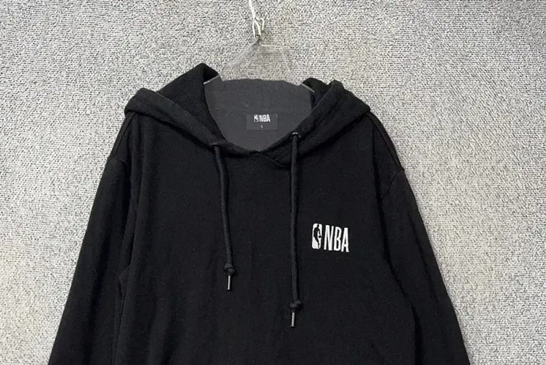 엔비에이 블랙 스펠 로고 후드티 L 상품이미지3