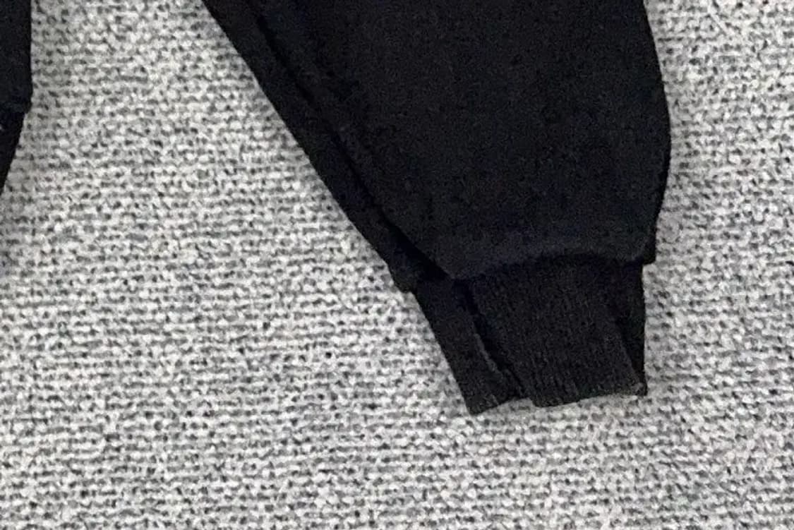 플루크 프린팅 블랙 맨투맨 L 상품이미지6