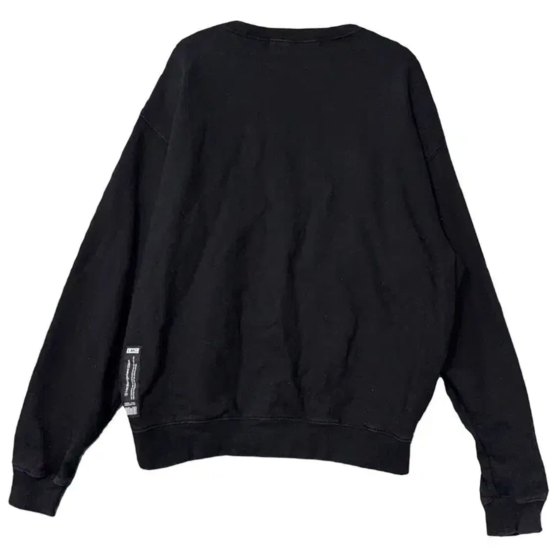 엘엠씨 프린팅 블랙 맨투맨 S 상품이미지2