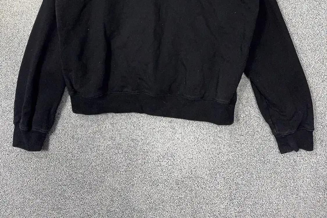 엘엠씨 프린팅 블랙 맨투맨 S 상품이미지4